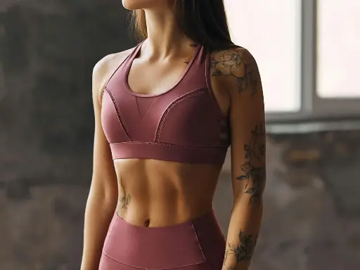 Cross-Back Sports Bra